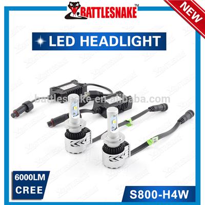 2016 New Product LED Car Headlight H1 H4 H7 H11 CREES LED Headlight Bulbs Auto LED Headlight