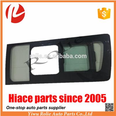 High Quality Car Body Kits 3pcs Rear Right Window Glass for Toyotaa Hiace 2014-2016