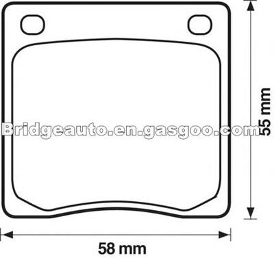 HONDA Brake Pad Brake Linings 45022634920 45022659010 FDB39