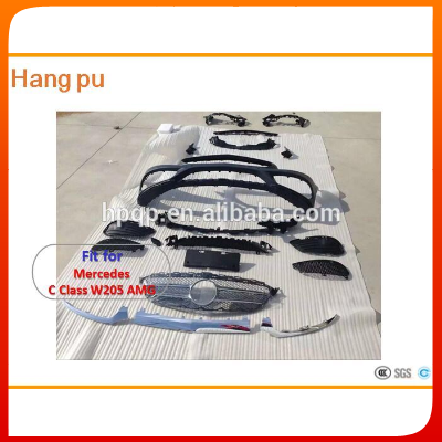 2016 new body kit for front bumper set for Mercedes C Class AMG