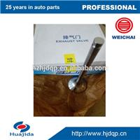 
612600050025 Exhaust valve weichai for WD615.44/WP10336 spare parts engine truck
