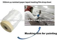 Pre-Taped Auto Paint Masking Film