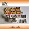 Hino Engine Repair Kit W06E W06D Piston And Piston Ring Set