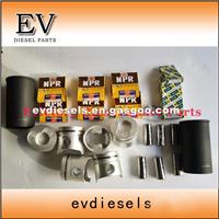 Engine Cylinder Liner Kit For Hino W06E Piston Piston Ring Cylinder Sleeve