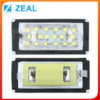 Emark approved Car Of 18SMD LED License Plate Light For B.MW E46 2D 04.06,white/blue