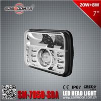 
7 Inch Rectangle LED Head Light
