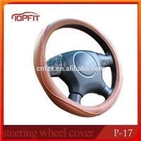 2016 Hot Sale New Universal Anti-slip Breathable PU Leather DIY Car Steering Wheel Cover Case With Needles and Thread Hot Sale