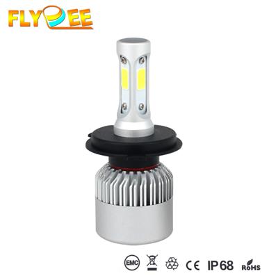 Socket h4 h7 led headlight CSP 8000LM super bright s2 led headlight replacement halogen bulb