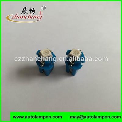 Instrument Bulb B8.3 1SMD5050 BLUE COLOR