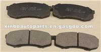 Semi-Metallic Brake Pad D606 For Toyota