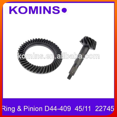 High Quality factory Price D44 44/9 Jeep Ring and Pinion Gears, D44-489