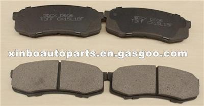 Semi-Metallic Brake Pad D606 For Toyota