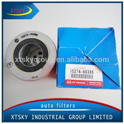 XTSKY high quality factory direct supply oil filter 15274-99386