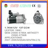 Starter Assembly Type NISSA starter 23300-ET80A M0TA0271 LESTER:19061