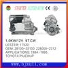 1.4kW/12 V toyota starter motor auto spare part for Toyota Piuckup 28100-35100 228000-2312 Lster:17520