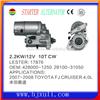 Vehicle auto starter for TOYOTA FJ CRUISER 4.0L 28100-31050 428000-1250 LESTER:17876 starter motor assembly