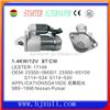Starter Assembly Type nissa starter 23300-0M301 23300-65Y00 S114-534 LESTER:17146 for Nissa starter