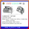 rebulit 12v car starter motor fit FORT V6 auto spares part for FORT motor 6L5T-11000-CA ZZP5-18-400 LESTER:3240