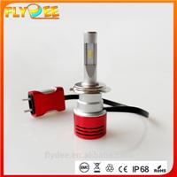 2017 Newest Flydee car light 60W 8400lm V5 led headlight bulbs h4 h7 h11 9005 better than holgen headlamp with aluminum alloy