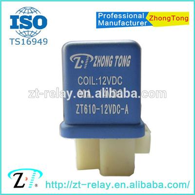relay 30A 12V blue shell 4pin high quality automotive relay