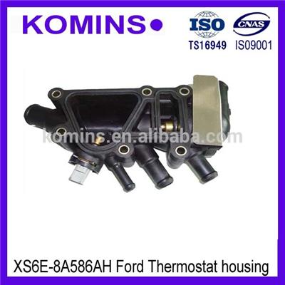 XS6E-8A586AH Thermostat housing for Ford