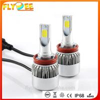 Manufacturer supply c6 led headlight conversion kit h4 h7 h11 h3 h1 9005 light bulb