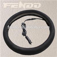 
universal Heated Steering Wheel Cover With Battery for car usage in Winter
