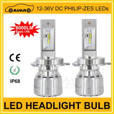 Super Bright led headlight kit off road led headlights front lamp h4 led kit paypal golden key supplier