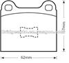 China Car Brake Pad AUDI VW 823698151 861698151 FDB105