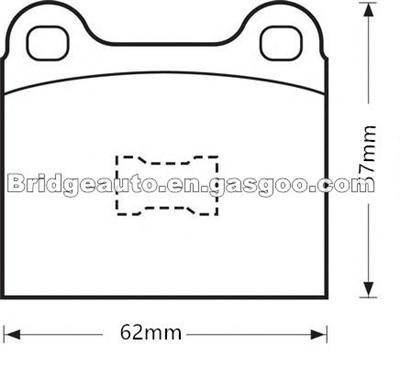 China Car Brake Pad AUDI VW 823698151 861698151 FDB105