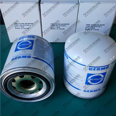 Air Dryer Filter 4324100202, 4324102227, White Color