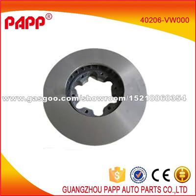 High Quality 40206-VW000 Brake Disc For Nissans Urvan E25