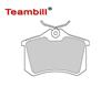 Auto parts brake pad for VW GOLF 5 AUDI A2 1K0698451C / 1K0 698 451 C