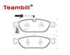 Auto parts brake pad for AUDI A6 AVANT A8 A7 QUATTRO 4H0698151D / 4H0 698 151 D