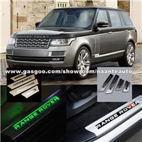 Rang Rover Land Rover Illuminated Door Luxury Gold Silver Colr