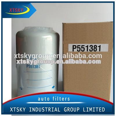 P551381Spin-on filter oil filter for car
