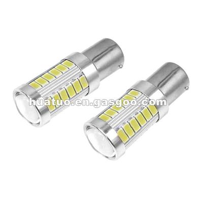 1156 BA15S P21W 33 Led 5630 5730 Smd Car Tail Bulb Brake Lights Auto Reverse Lamp Daytime Running Light Red White Yellow