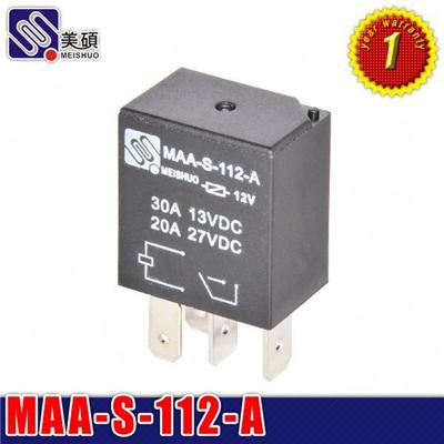 30amps 1C 1NO / NC change-over contact 12V resistor relay
