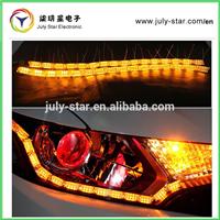 
2017 New Products sequential style car flexible switchback led daytime runnning light with flow
