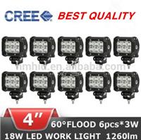 
Factory price 18w 4'' USA CREE led light bar/led work light/car light
