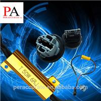 
PA 50W 6ohm Load Resistor LED Decoder Cable Harness warning canceler For 7440 7443 T20 Base
