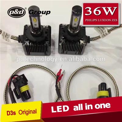 Low defective Rate high quality 36W d1s led head lights conversion, d1s led headlight, d2s led headlights