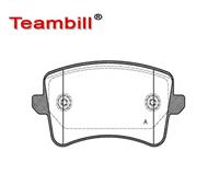 
Auto parts brake pad for AUDI A4 A4 ALLROAD A4 QUATTRO Q5 8K0698451A / 8K0 698 451 A
