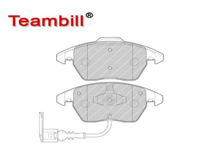 Auto parts brake pad for AUDI A1 A3 QUATTRO TT / for VW GOLF 6 PASSAT JETTA 3 POLO 6R 8J0698151 / 8J0 698 151