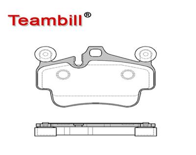 CHINA Auto parts brake pad for Porsche 911 Boxster Cayman 99735193902