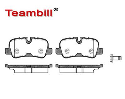 CHINA Auto parts brake pad for Land-Rover Discovery 3 4 Range-Rover sport LR019627