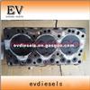 Genuine 3AD1 Cylinder Head For Isuzu Engine Mini Excavator 3AD1