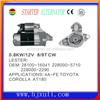 CHINA auto starter for TOYOTA COROLLA 28100-16041 28100-5710