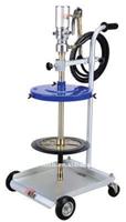 
Industrial 50:1 Mobile Grease Pump Kit with Hose Reel for 120Lb. Drums
