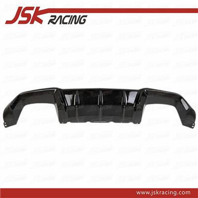 2014-2017 M-PERFORMAN STYLE CARBON FIBER REAR DIFFUSER FOR BMW 2 SERIES F87 M2